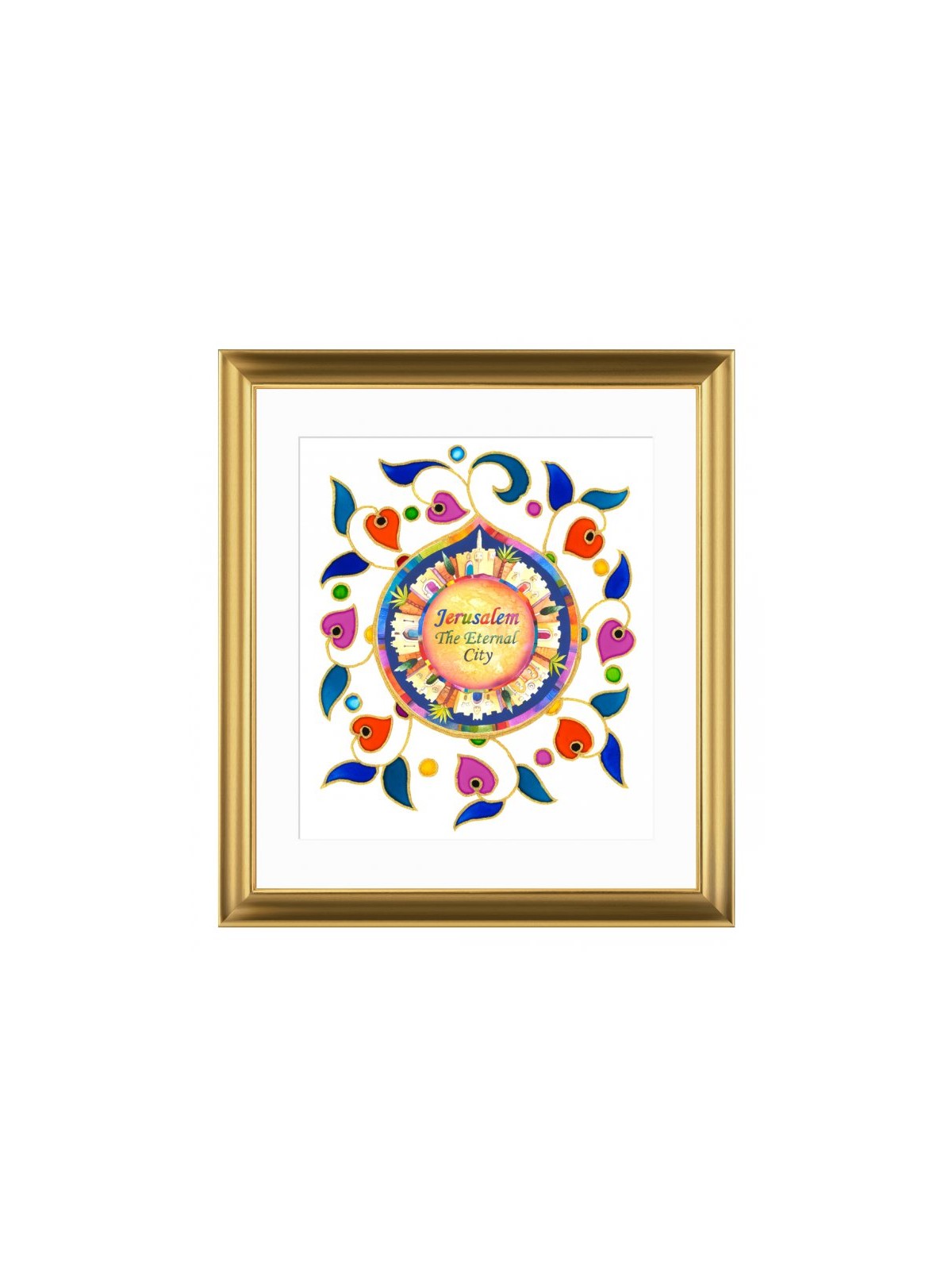 Dvora Black Colorful Jerusalem in English  Si... | Kids Games and Toys