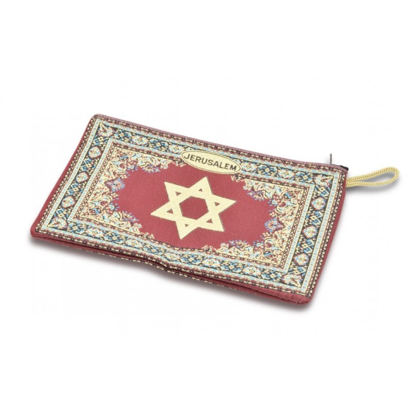 Embroidered Fabric Large Purse or Wallet ... | Jewish Gift from Israel