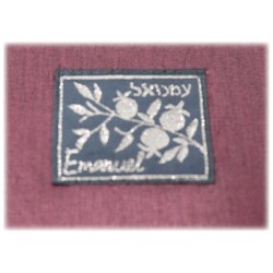 Purple Raw Silk Jerusalem Vista Tallit Set By Yair | Tallit/Tallis | J