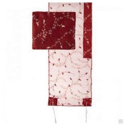 Floral Embroidered Tallit Set By Yair Emanuel | Tallit/Tallis | Judaic