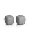 Stoneware Salt & Pepper Set - Slate | Home Goods | Judaica