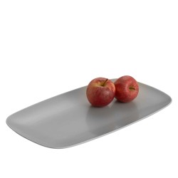 Stoneware Rectangular Platter - Slate | Home Goods | Judaica