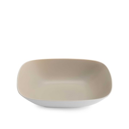 Stoneware Square Serving Bowl - Sand | Home Goods | Judaica