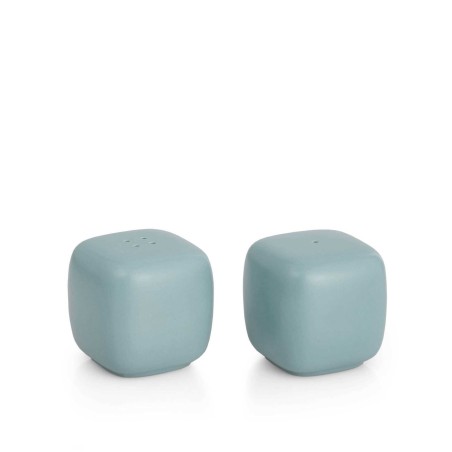 Stoneware Salt & Pepper Set - Ocean | Home Goods | Judaica