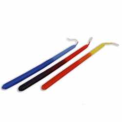 Multicolor Deluxe Handcrafted Hanukkah Candles | Artists and Designers