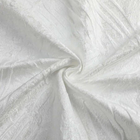 White Leaves Jacquard Tablecloth | Home Goods | Judaica