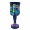 Blue Jerusalem Kiddush Cup | Kiddush Cups | Judaica