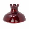 Red Aluminium Pomegranate Honey Dish By Yair Emanu | Rosh Hashanah | J