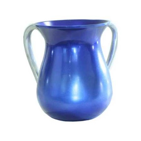 Blue Anodized Washing Cup | Washing Cups | Judaica