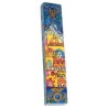 Jerusalem Blue Wood Mezuzah Case | Mezuzahs | Judaica