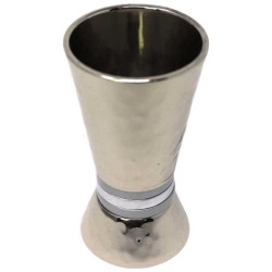 Hammered Liquor Cups with Tray | Kiddush Cups | Judaica