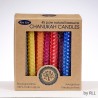 Festive Beeswax Chanukah Candles | Hanukkah | Judaica