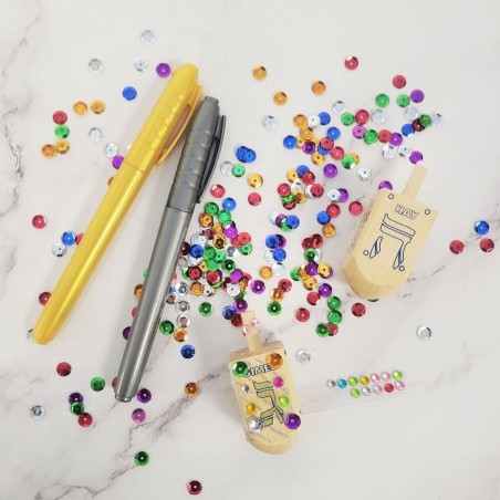 Decorate A Dreidel Kit | Hanukkah | Judaica