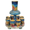 Jerusalem Kiddush Fountain | Kiddush Cups | Judaica