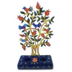 Tree of Life Duo Candlestick | Candle Holders | Judaica