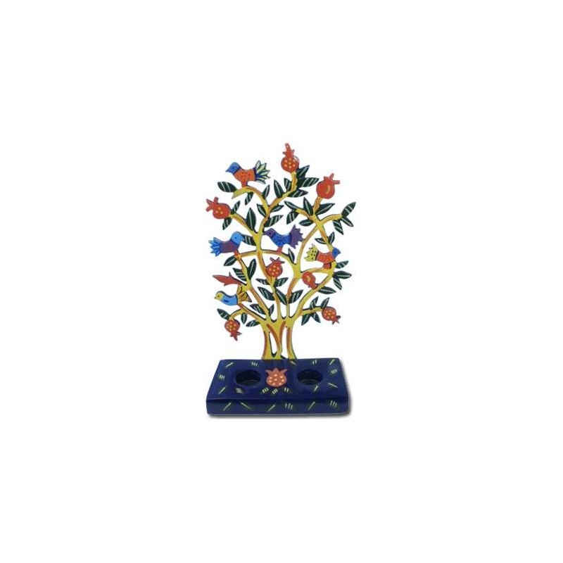 Tree of Life Duo Candlestick | Candle Holders | Judaica