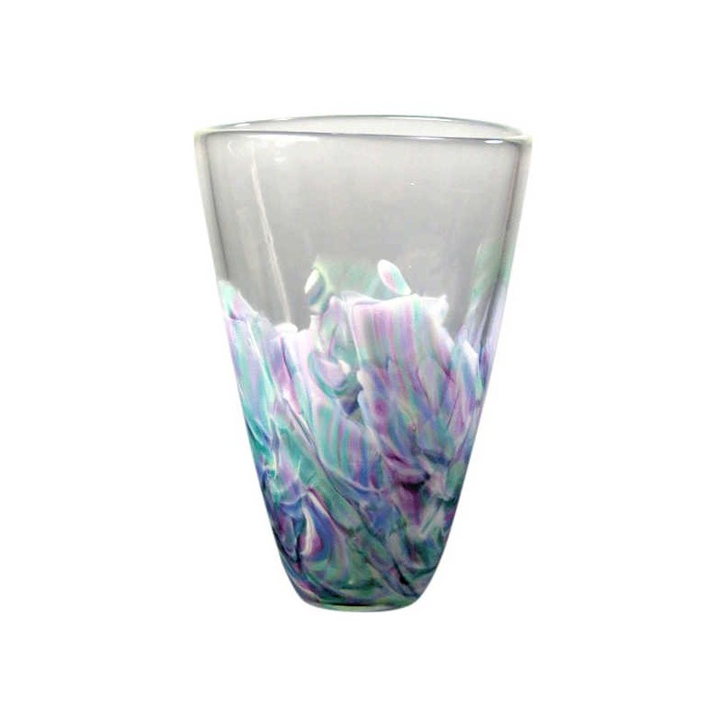 Wedding Glass Keepsake Oval Vase | Home Goods | Judaica