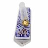 Vortex Blue Wedding Glass Keepsake Mezuzah Case | Wedding | Judaica