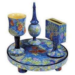 The Seven Species Havdalah Set | Havdalah Sets & Spice Boxes | Judaica