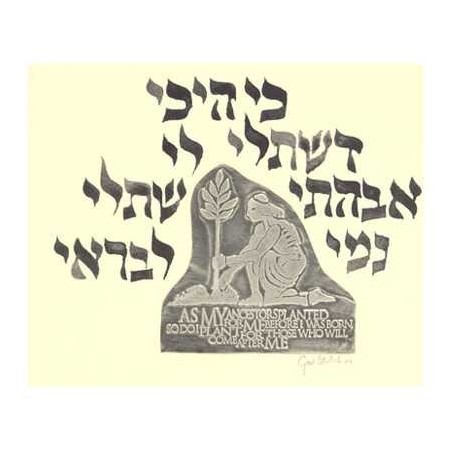 Dor L'Dor Framed Art Print | Art | Judaica