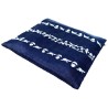 Navy Blue Organza Striped Floral Tallit Set By Yai | Tallit/Tallis | J