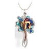 Multi-Color Tree of Life Necklace | Jewelry | Judaica