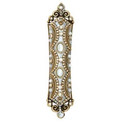 Royal Ornate Mezuzah Case | Mezuzahs | Judaica