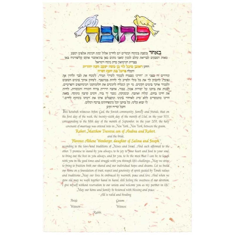 Adama Ketubah | All Judaica | Judaica