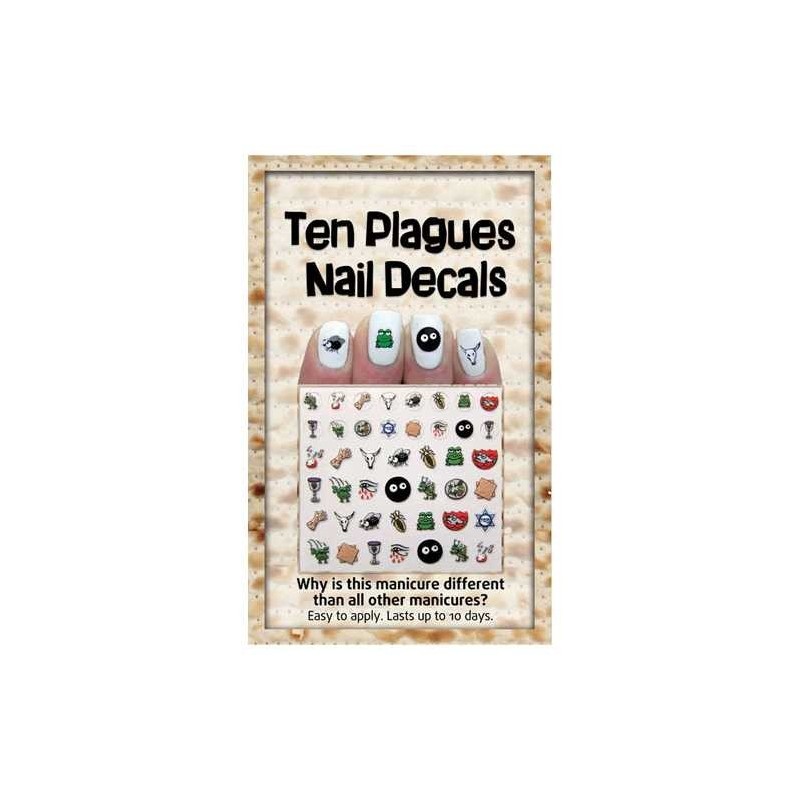Ten Plagues Nail Decals - Passover Nail Art! | Passover | Judaica