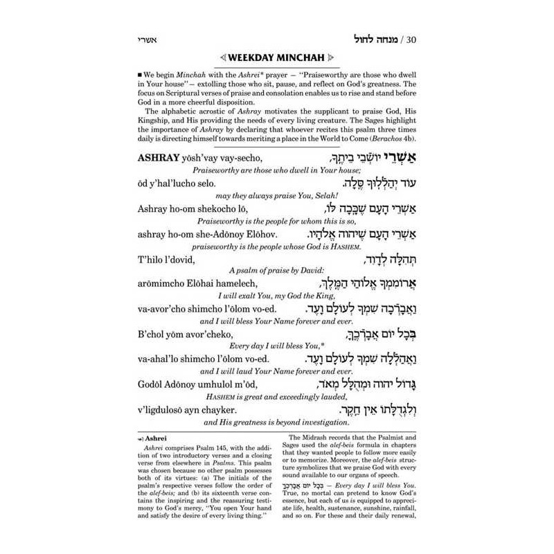 Artscroll Ashkenaz Transliterated Linear Siddur: S | Books | Judaica