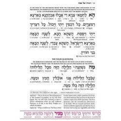 The Interlinear Haggadah: The Schottenstein Editio | Passover | Judaic