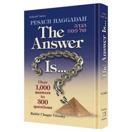 Pesach Haggadah: The Answer Is... - Hardcover | Passover | Judaica