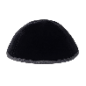 Black 4 Part Velvet Kippah - Size 3 | Kippahs | Judaica