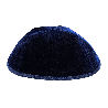 Navy 4 Part Velvet Kippah - Size 4 | Kippahs | Judaica