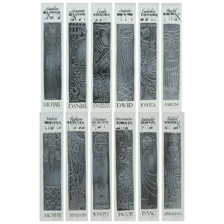 Men of Virtue Embossed Print | Art | Judaica