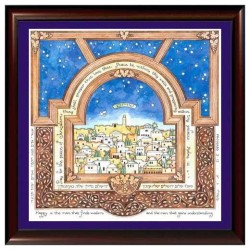 Man of Honor Jerusalem Framed Art Print | Art | Judaica