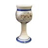 Hand Made Ceramic Jerusalem Elijah's Cup | Passover | Judaica