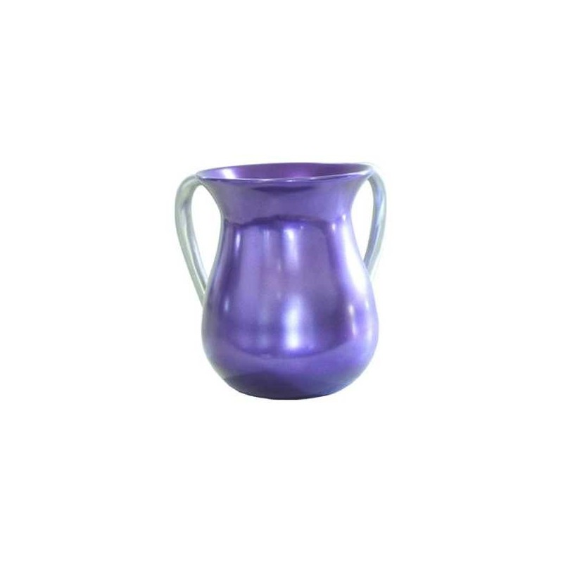 Purple Anodized Washing Cup | Washing Cups | Judaica