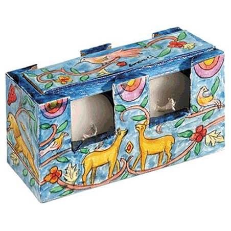 Oriental Animals Travel Tealight Holder | Candle Holders | Judaica