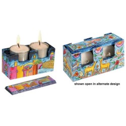 Oriental Animals Travel Tealight Holder | Candle Holders | Judaica