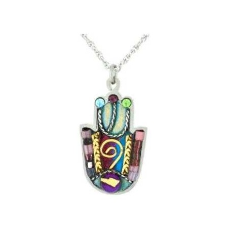Shaddai Hamsa Necklace | Jewelry | Judaica