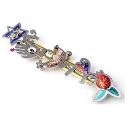 Peace and Love Mezuzah Case | Mezuzahs | Judaica