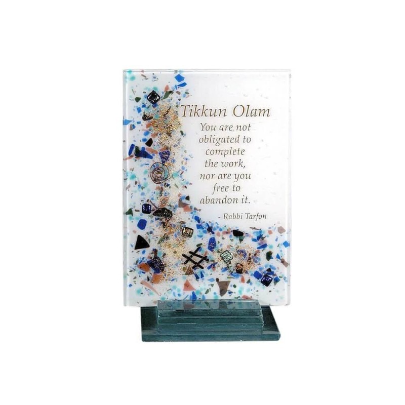 Tikkun Olam Plaque | Art | Judaica