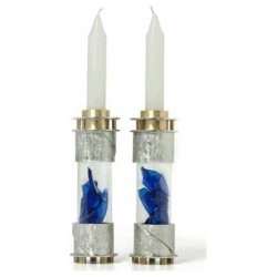Round Wedding Breaking Glass Keepsake Candlesticks | Wedding | Judaica