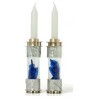 Round Wedding Breaking Glass Keepsake Candlesticks | Wedding | Judaica