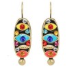 Oval Multi-Eye Wireback Earrings | Jewelry | Judaica