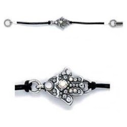 Hematite Hamsa Bracelet | Jewelry | Judaica