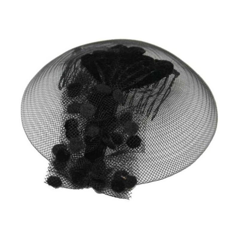 Black Velvet Women's Headcover | Kippahs | Judaica