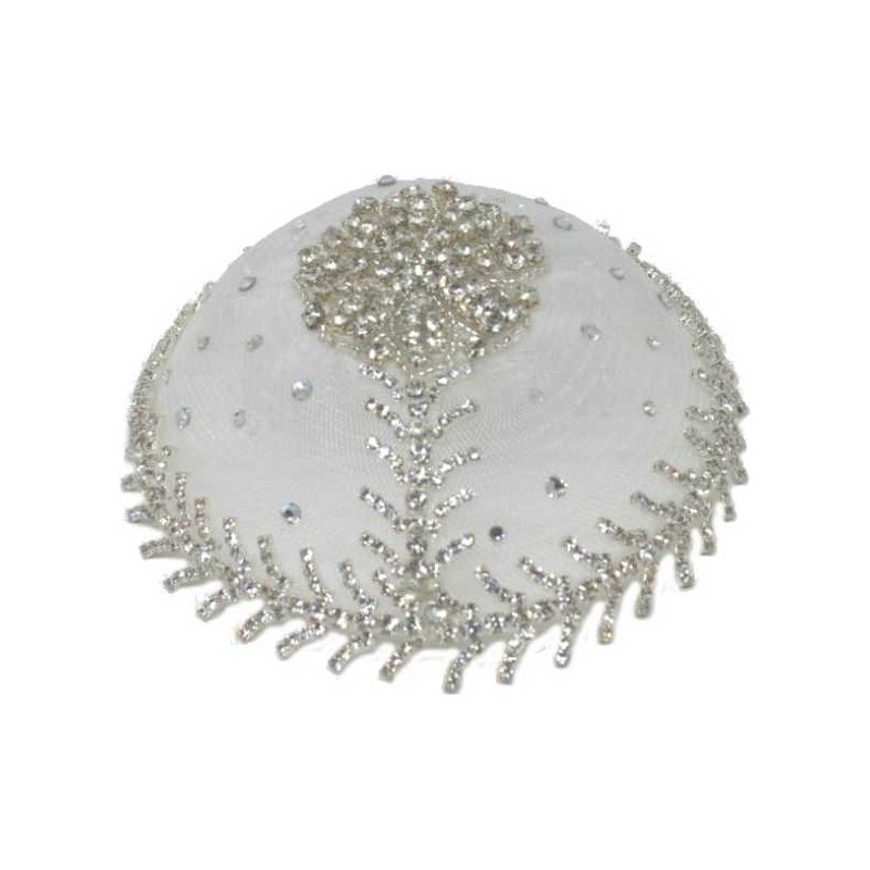 Elegant Rhinestone Women's Headcover | Kippahs | Judaica