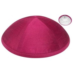 Personalized Raw Silk Kippahs | Kippahs | Judaica